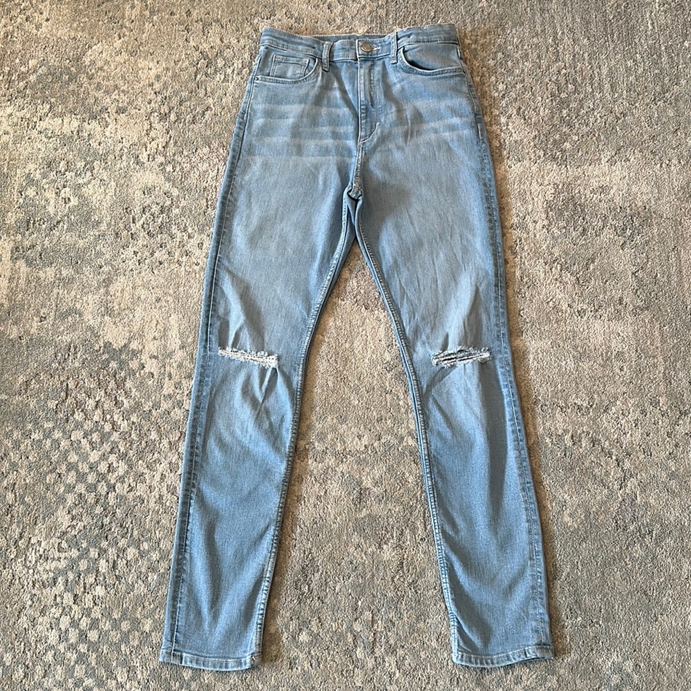 H&M distressed jeans